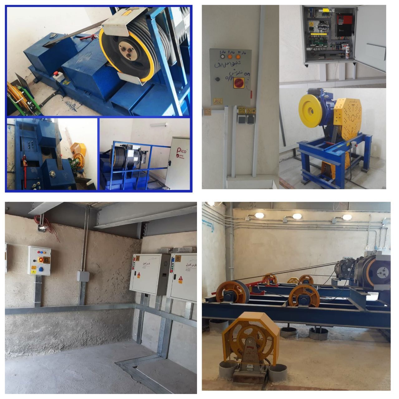 نصب آسانسور کششی و هیدرولیک